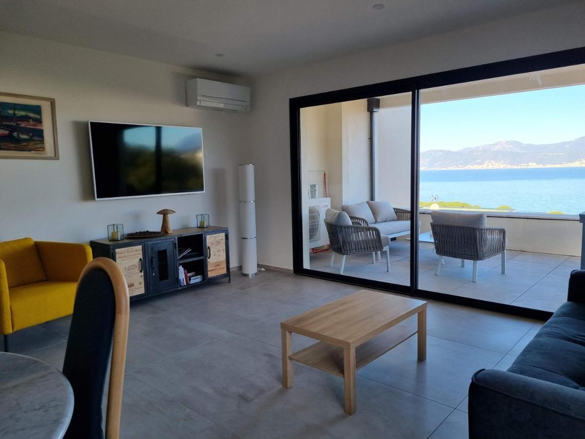 Superbe Appartement T3 Face Mer Baie Ajaccio Pietrosella Exteriör bild